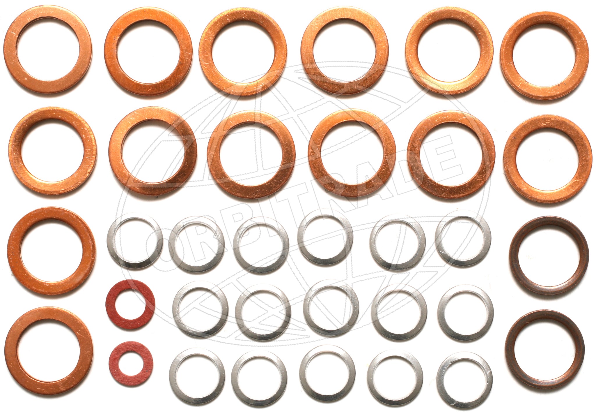 Orbitrade, sealing washer kit