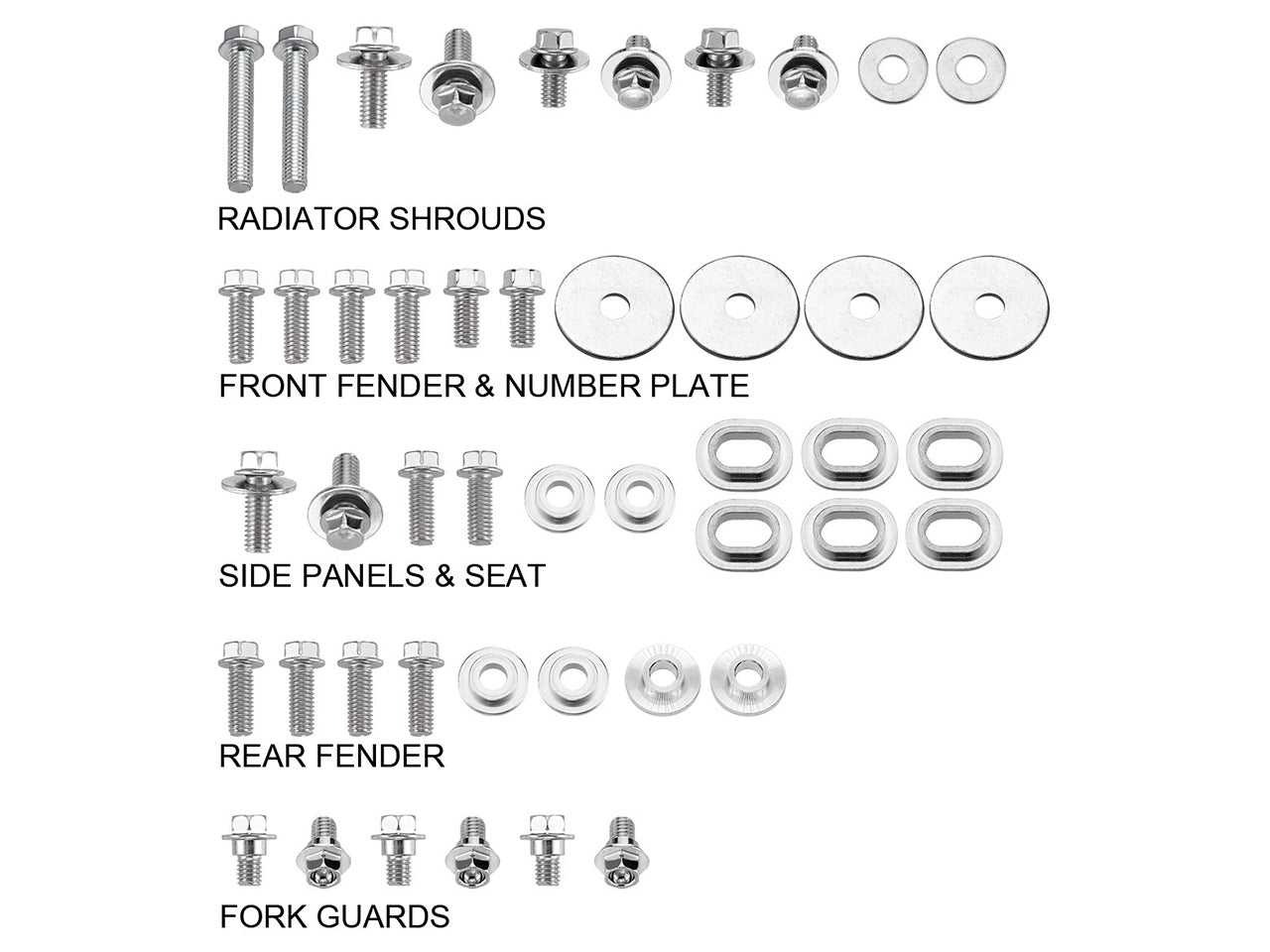 Psychic Body Panel Hardware PackSuzuki