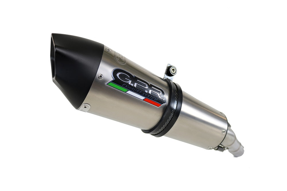 GPR Aprilia RSv 1000 R Factory 2006/10 Pair of EC-Approv. slip-on exhaust catali