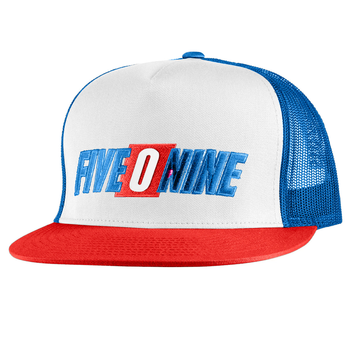 Five O Nine Flat Billed Trucker Hattu