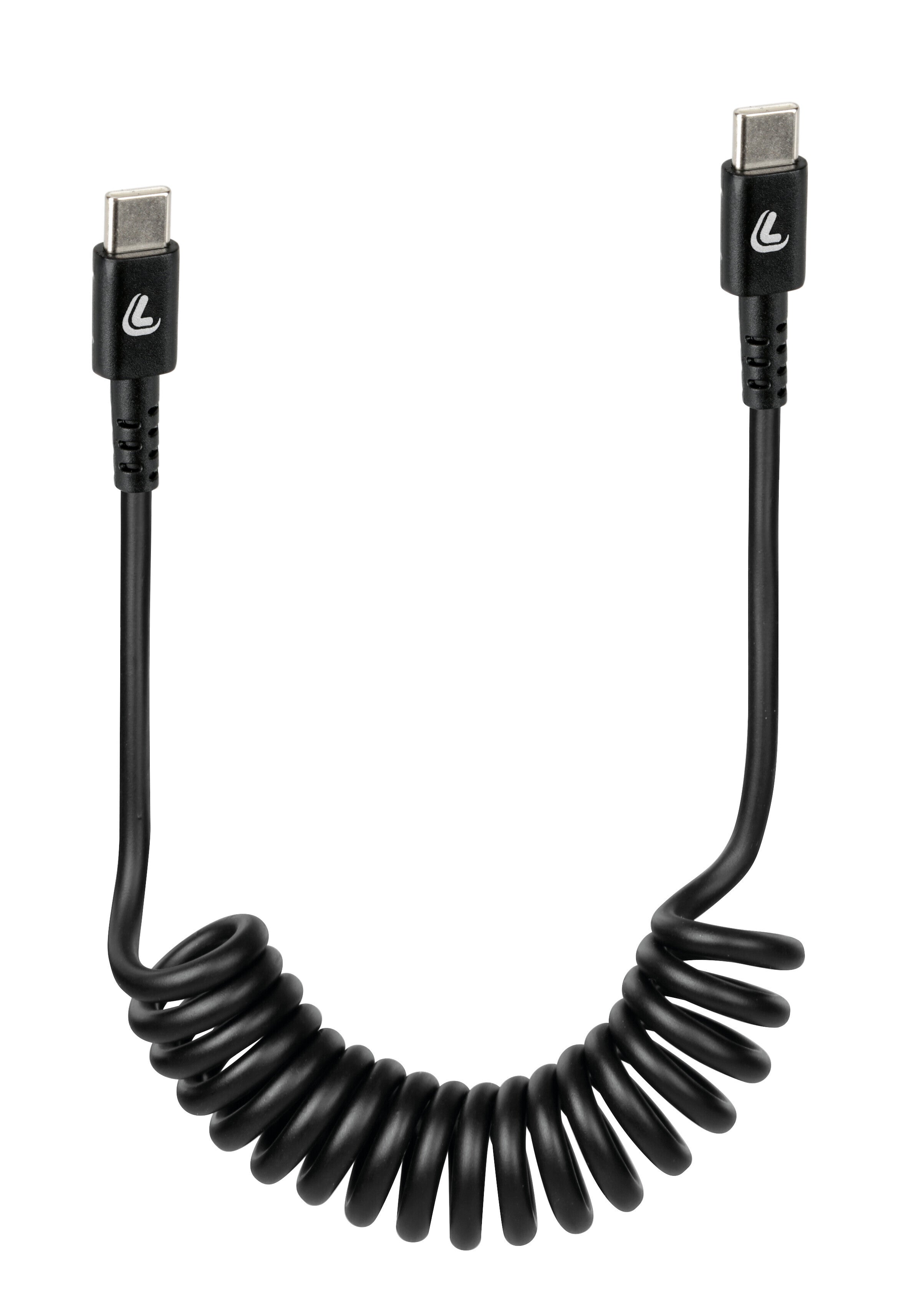 USB-C – USB-C 1 m kelautuva kaapeli