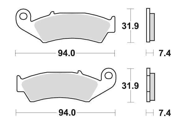 Sbs Jarrupalat Racing Sintered