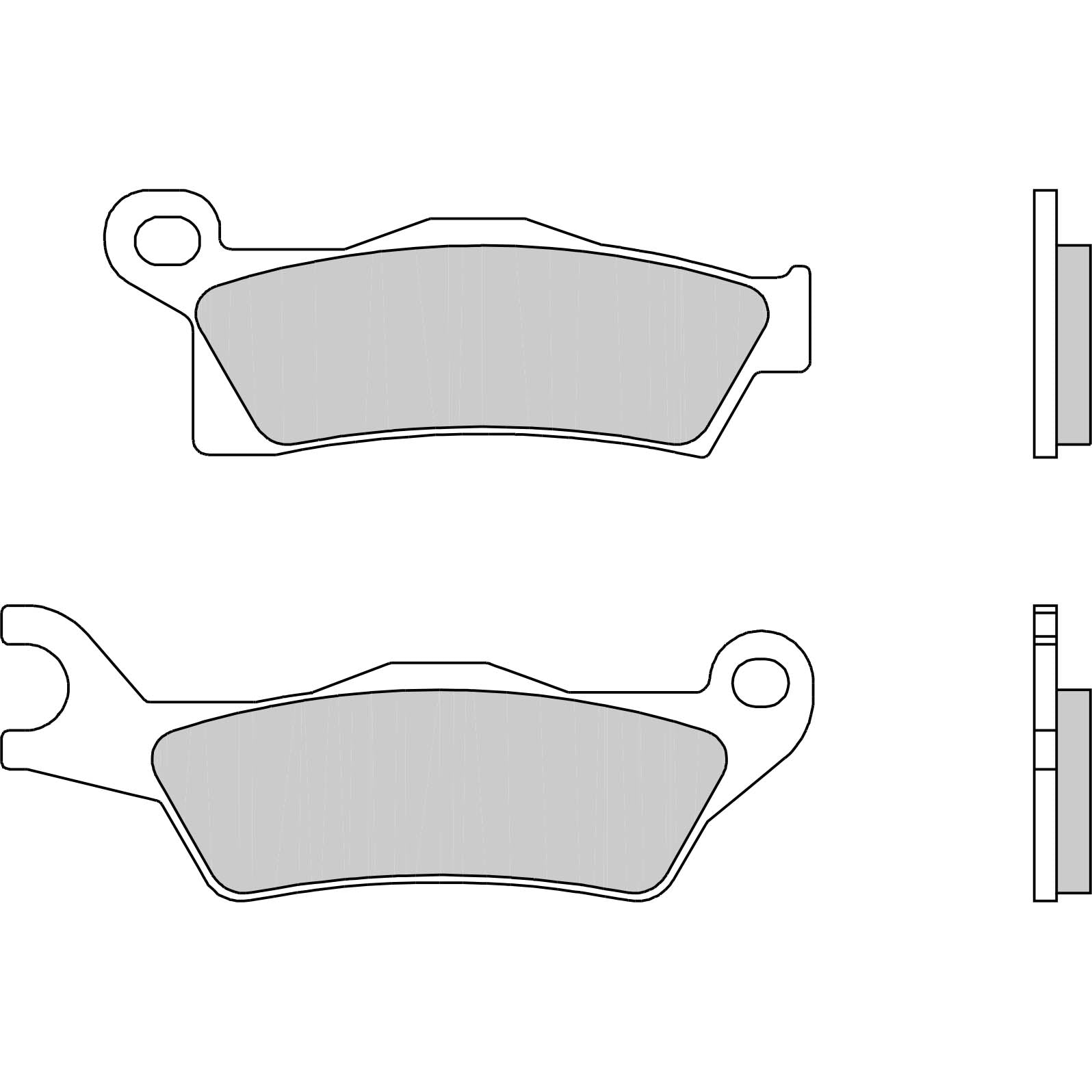 Brembo Jarrupalat Sintered Off-Road