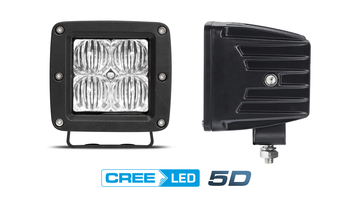 SHARK LED-työvalo, CREE LED, 16 W, 5D-heijastin