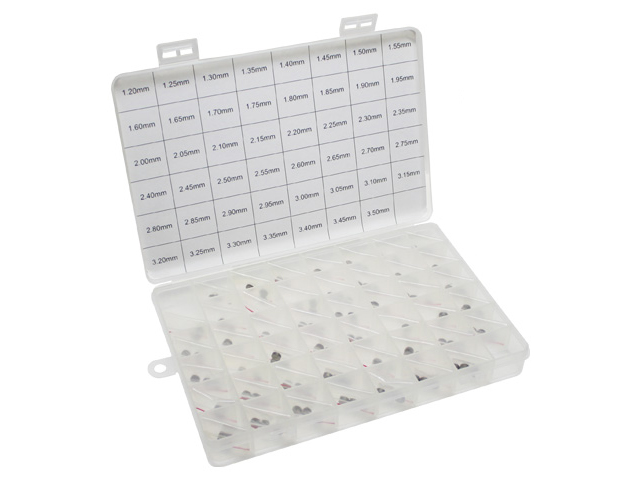 Sixty5 Venttiilins.levysrj 9.48mm 1.2-3.5mm (141pcs)