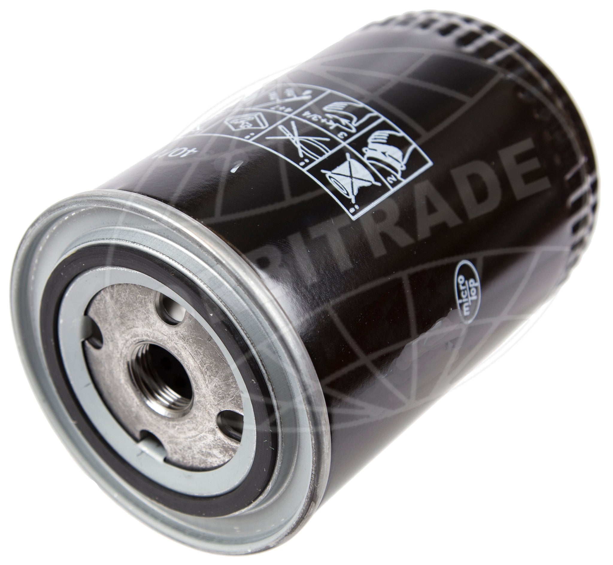 Orbitrade, oil filter
