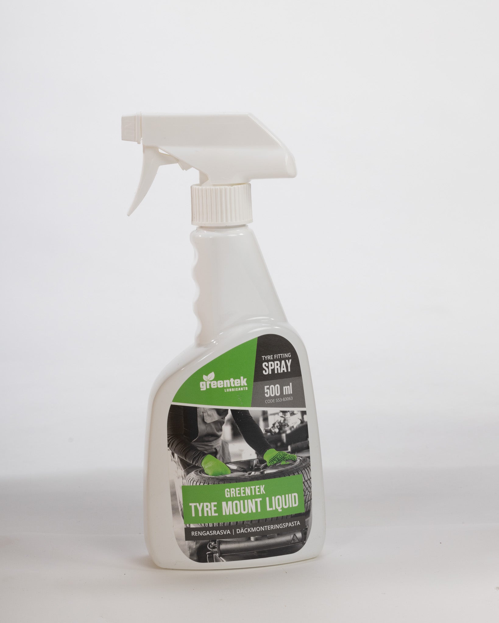 Greentek tyre fitting spray, 500 ml