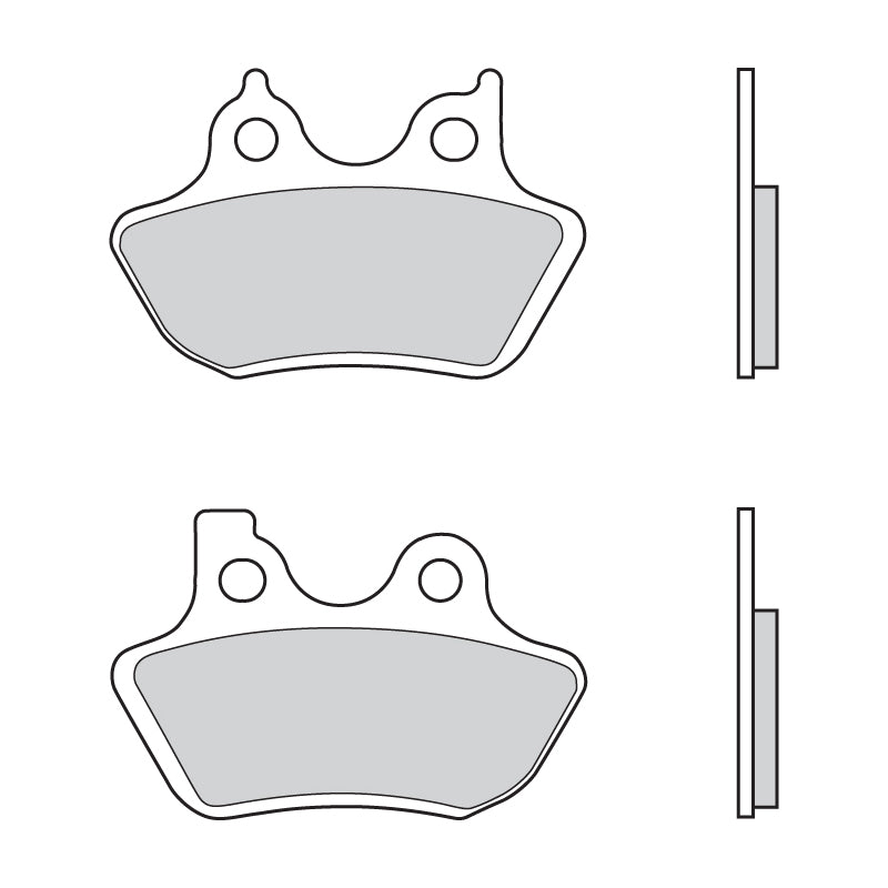 Brembo Jarrupalat Taakse Sintered Road