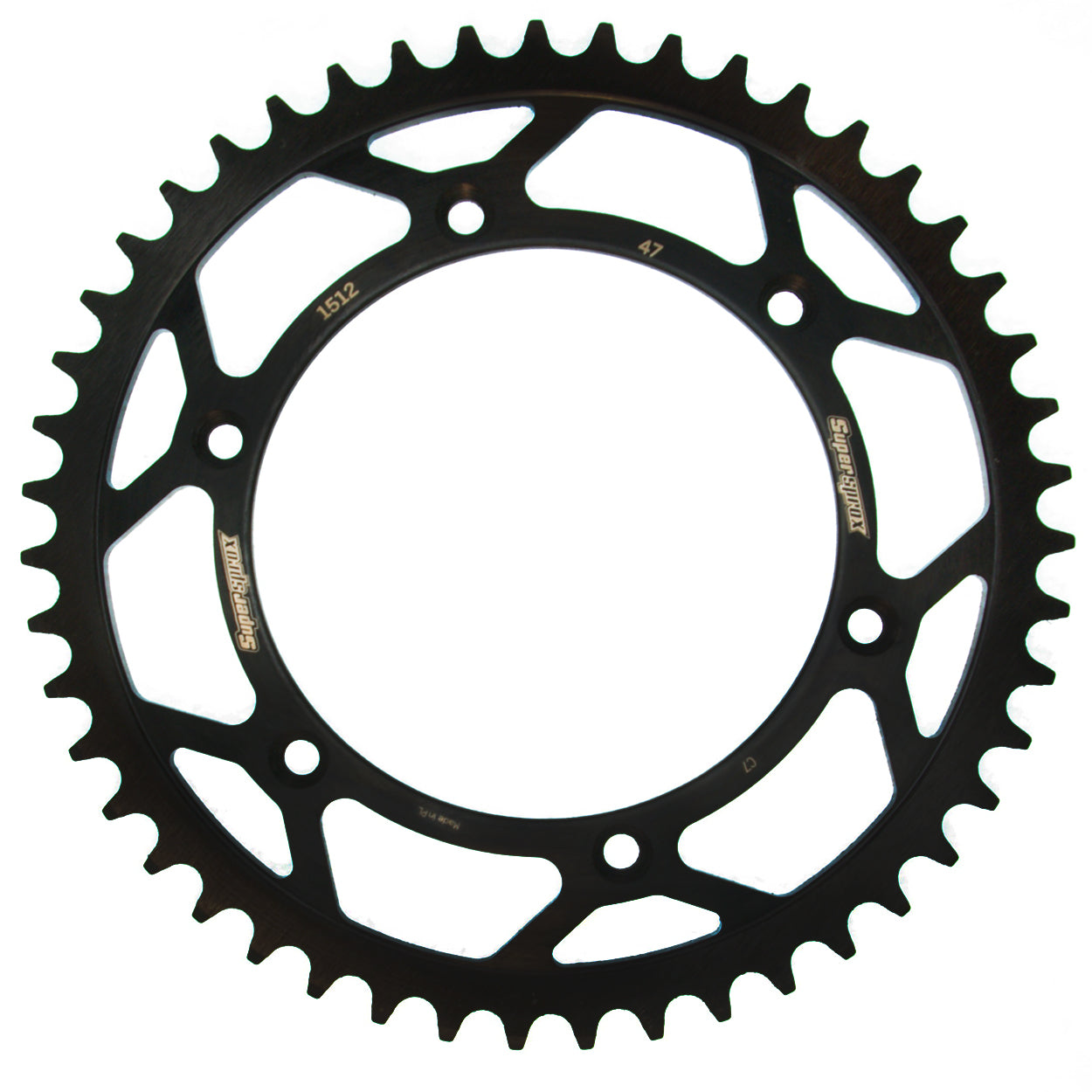 Supersprox Steel takaratas Beta/GasGas/Husqv. Musta 47