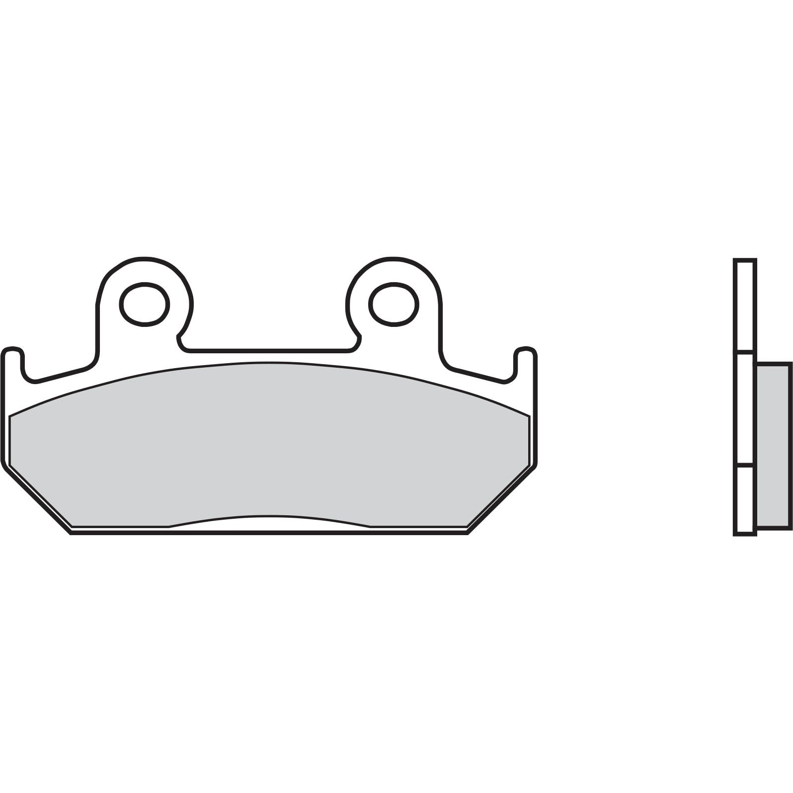Brembo Jarrupalat Eteen Sintered Road
