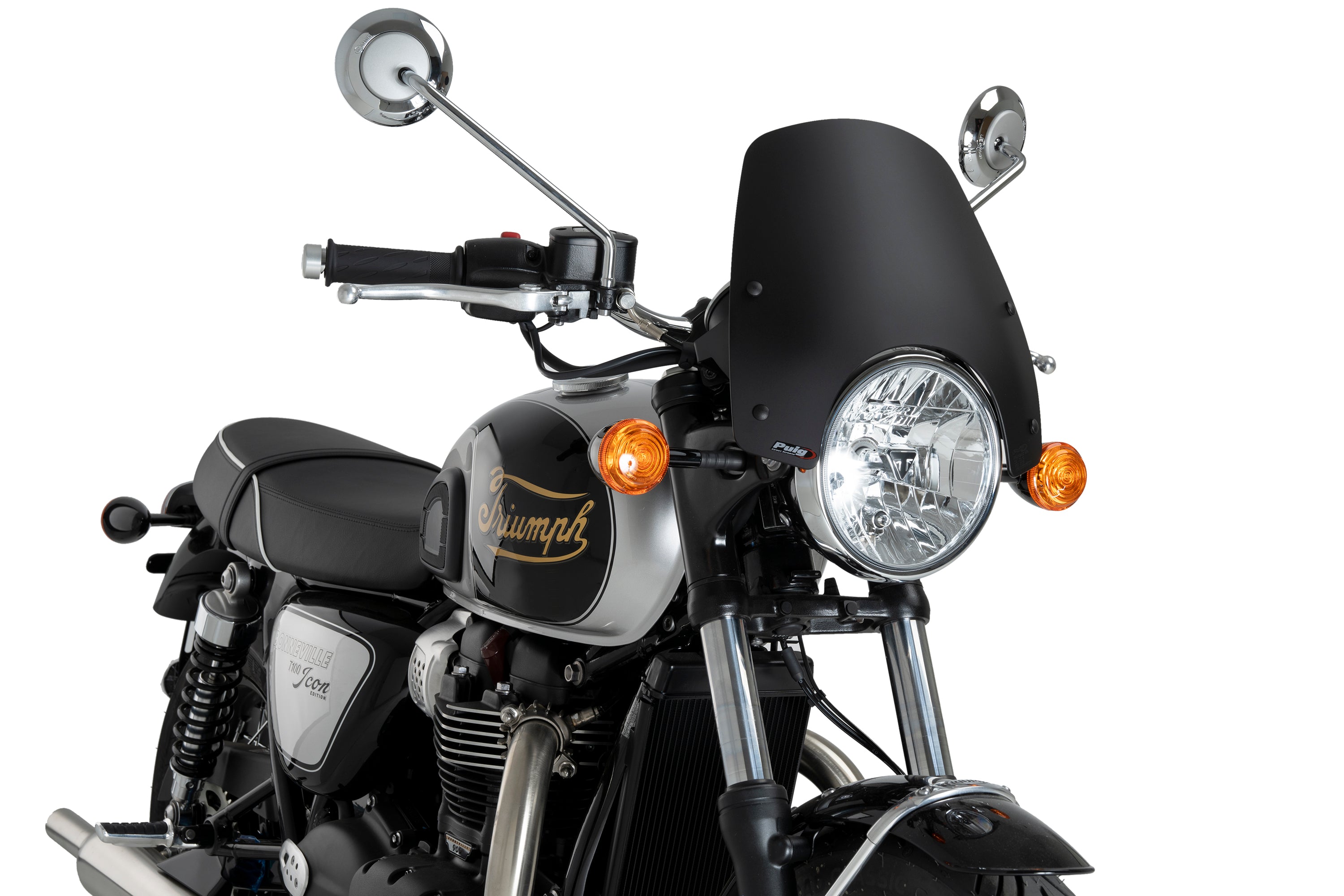 Puig Wind.New Generation Sport Triumph Boneville T100