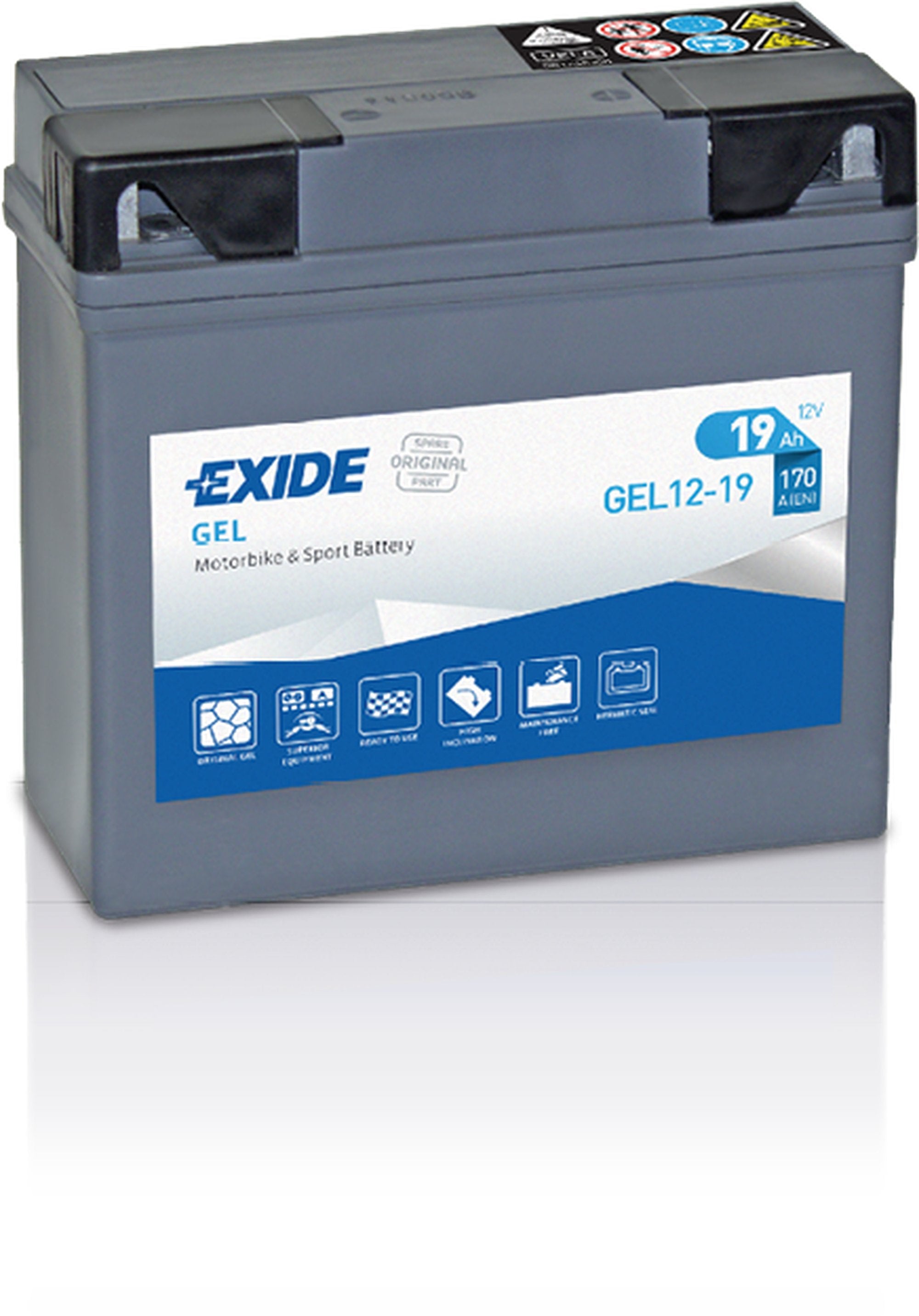 Exide akku GEL12-19