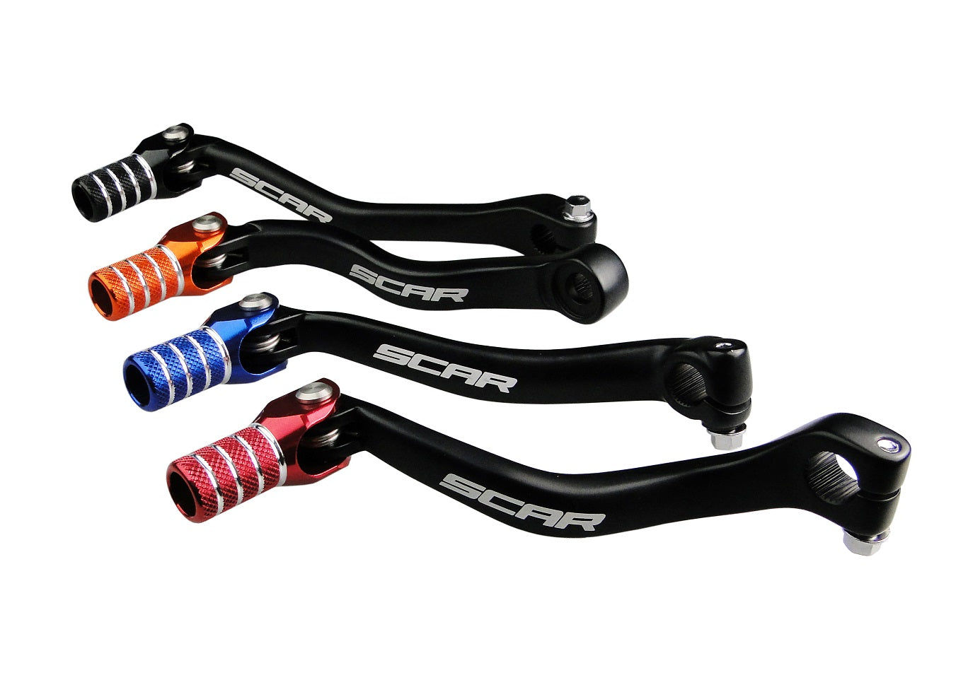 Scar Gear Shift Lever - Sherco Blue tip