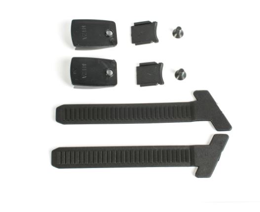 Kit ext. Toothed band BLACK + button +screws STEALTH