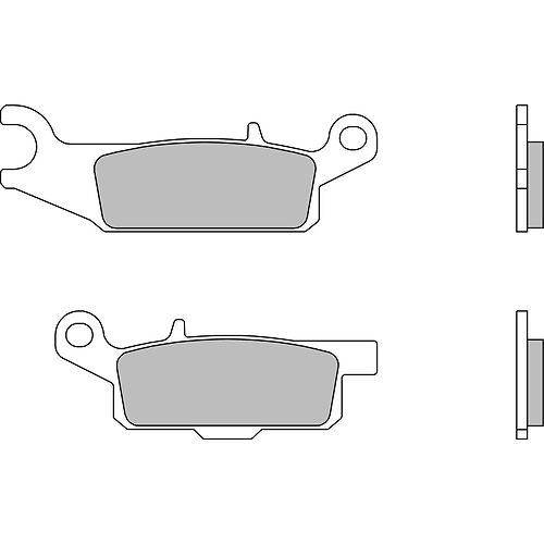 Brembo Jarrupalat Sintered Off-Road