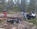 ATV GRAPPLE CRANE 350-II Hydraulisella vedolla ja vinssilla