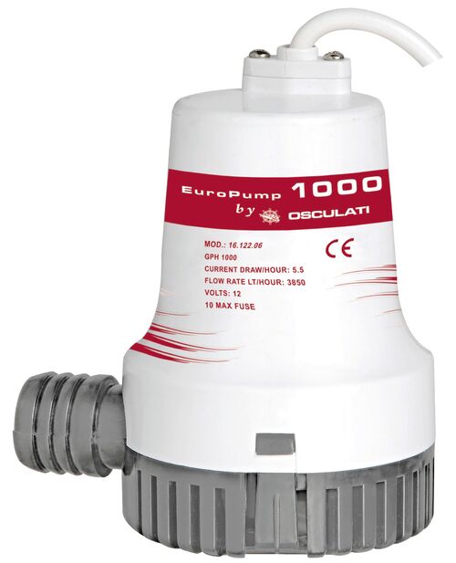 Pilssipumppu Europump II 1000 12v