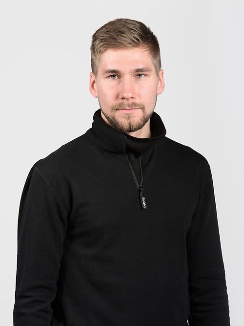 Merino Zip Neck нижняя рубаха